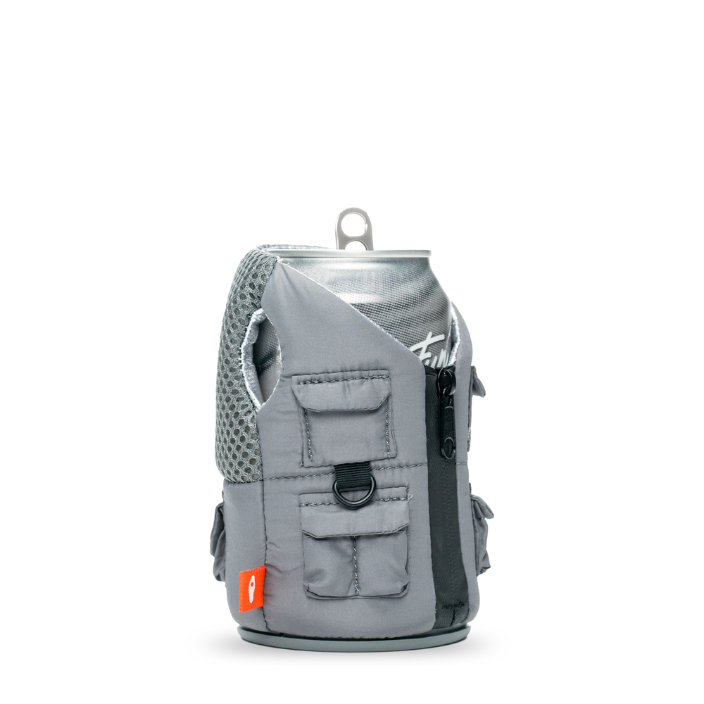 The Adventurer - Puffin Drinkwear drink sleeves #color_pewter
