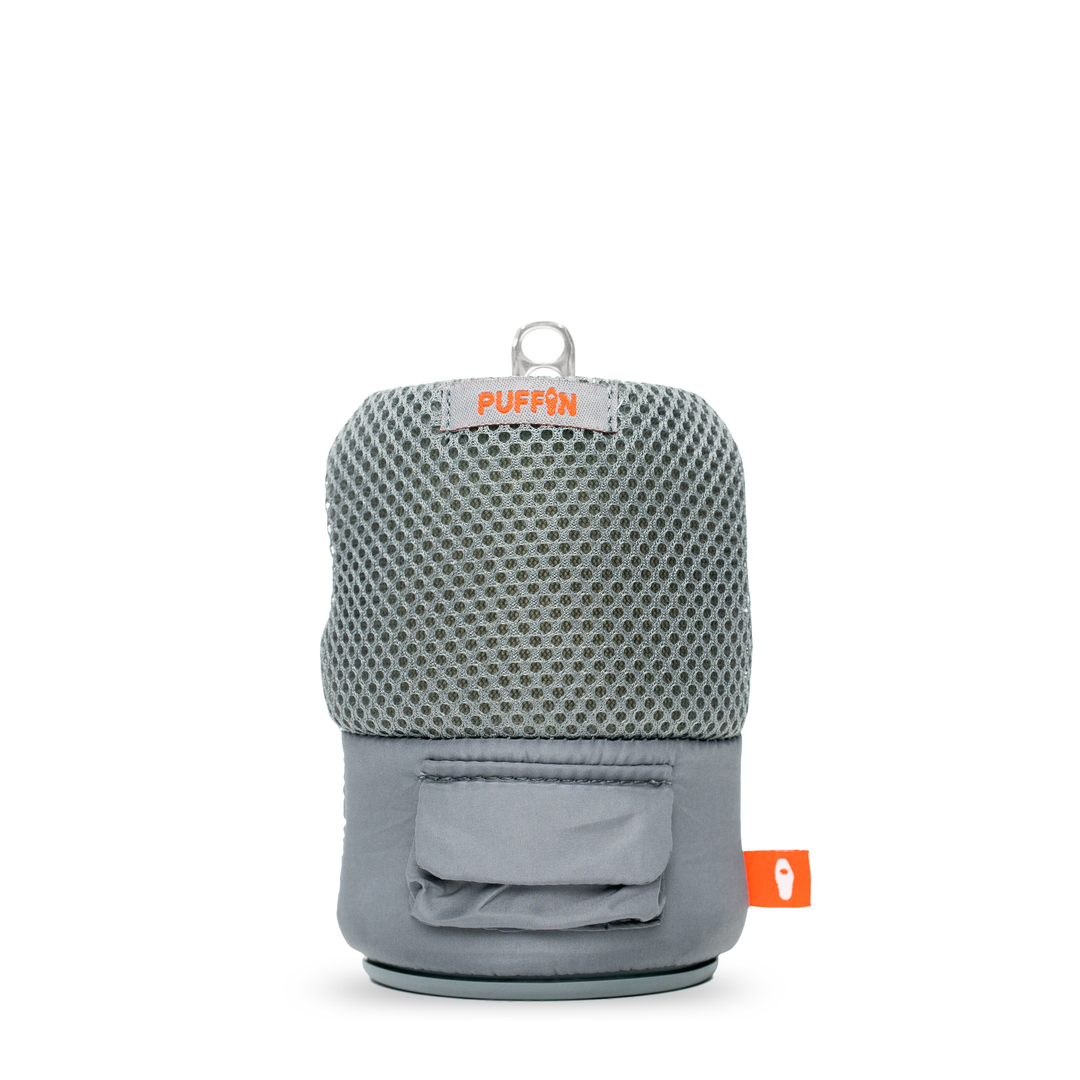 The Adventurer - Puffin Drinkwear drink sleeves #color_pewter