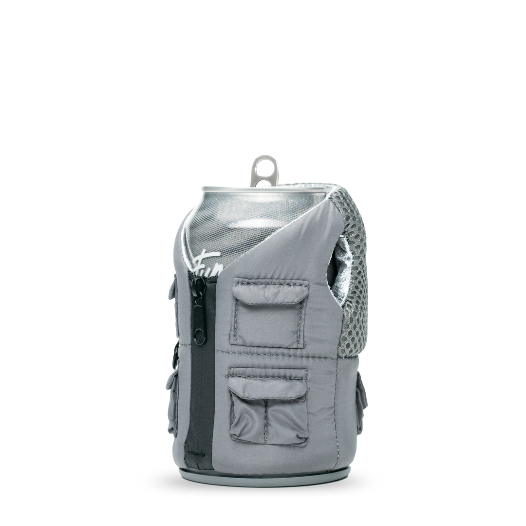 The Adventurer - Puffin Drinkwear drink sleeves #color_pewter