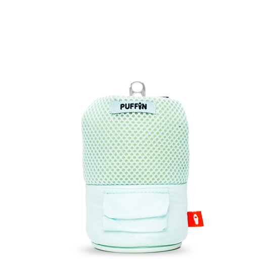 The Adventurer - Puffin Drinkwear drink sleeves #color_powder-blue