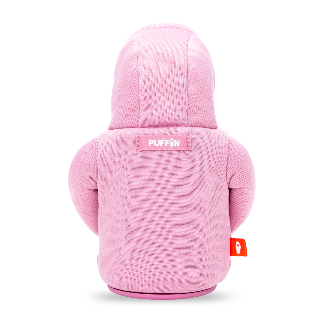 The Hoodie - Puffin Drinkwear drink sleeves #color_dusty-rose-sandy-white-colorado