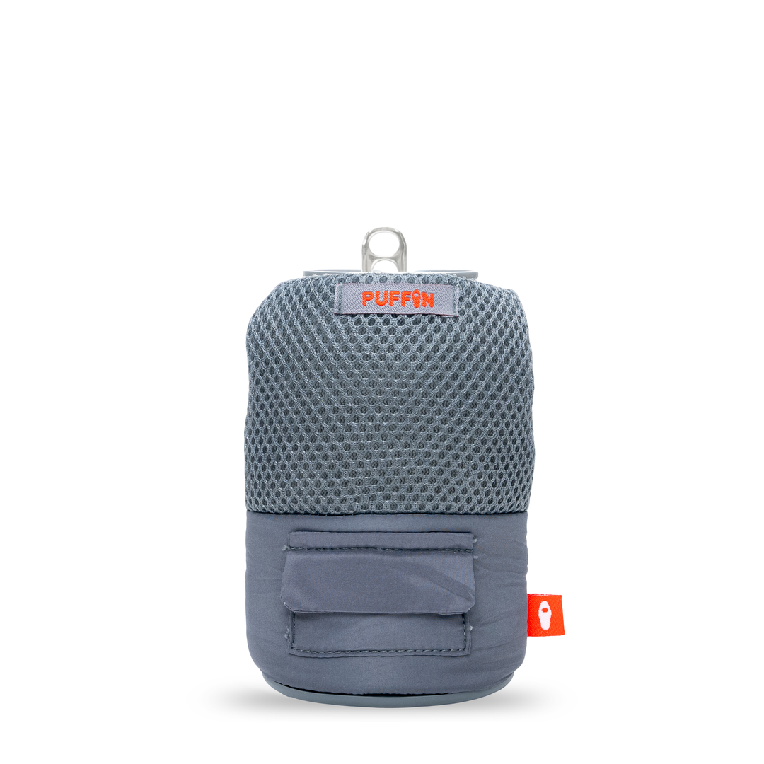 The Adventurer - Puffin Drinkwear drink sleeves #color_pewter-colorado