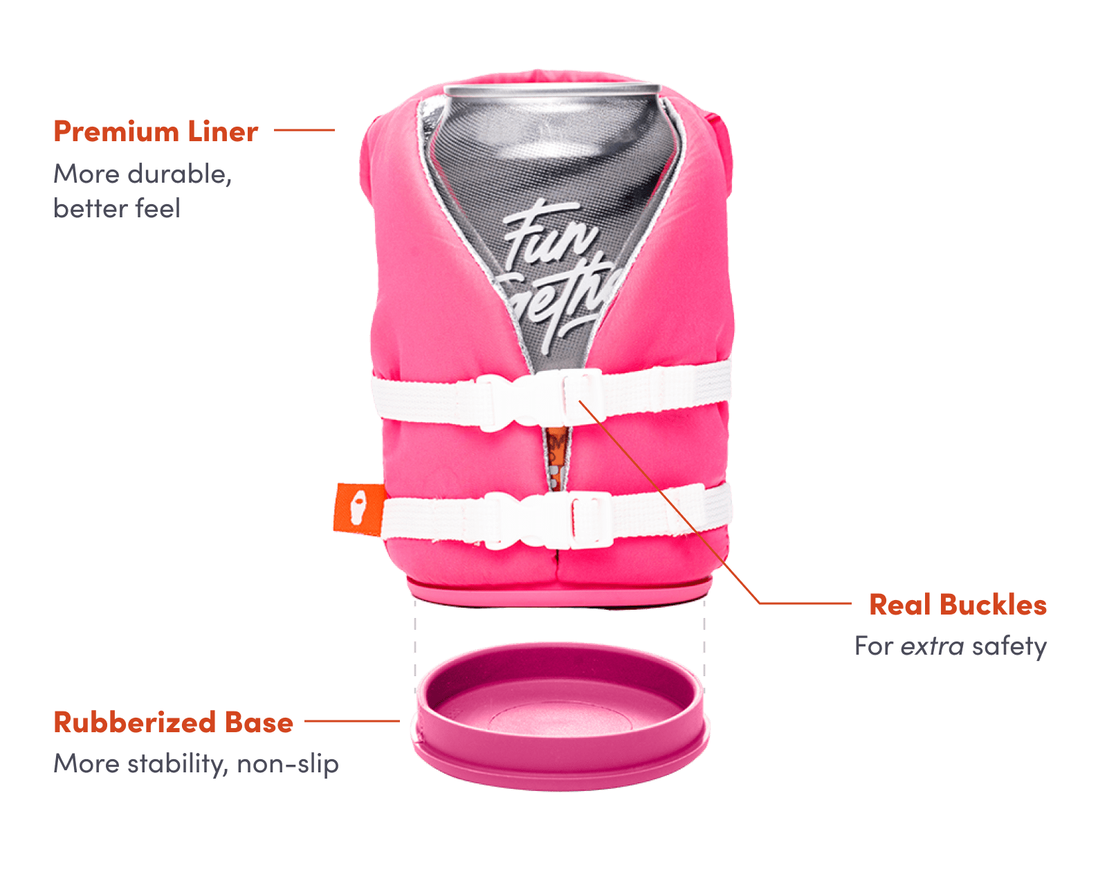 The Buoy Koozie Feature - Puffin Drinkwear