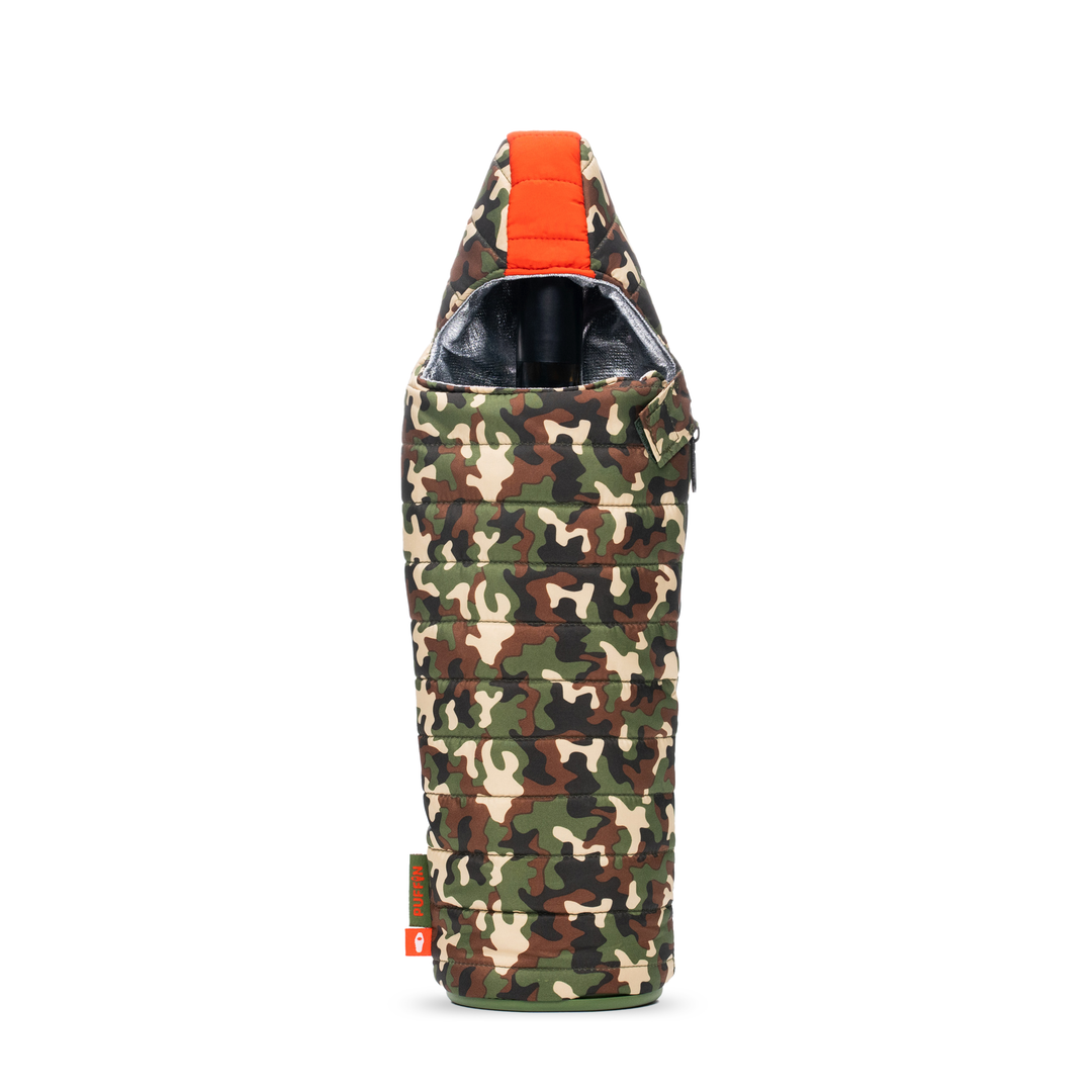 The Caddy by Puffin Drinkwear #color_woodsy-camo-puffin-red