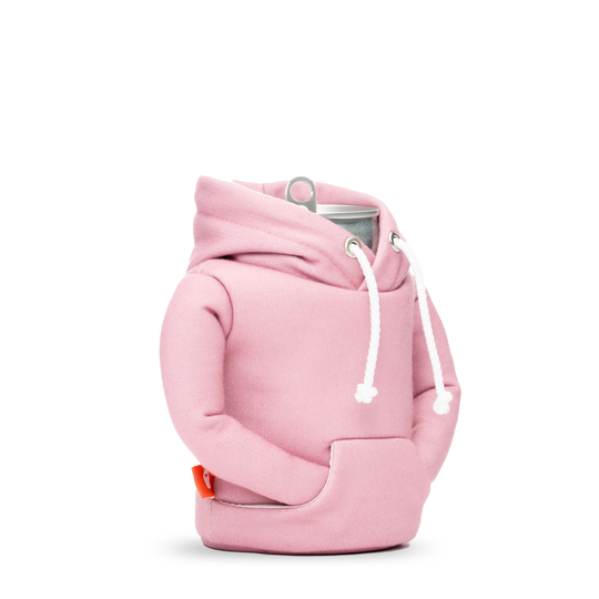 The Hoodie - Puffin Drinkwear drink sleeves #color_dusty-rose-sandy-white