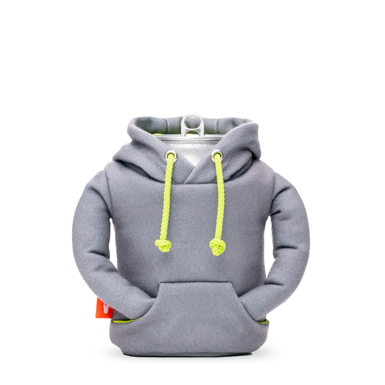 The Hoodie - Puffin Drinkwear drink sleeves #color_pewter-keylime-pie