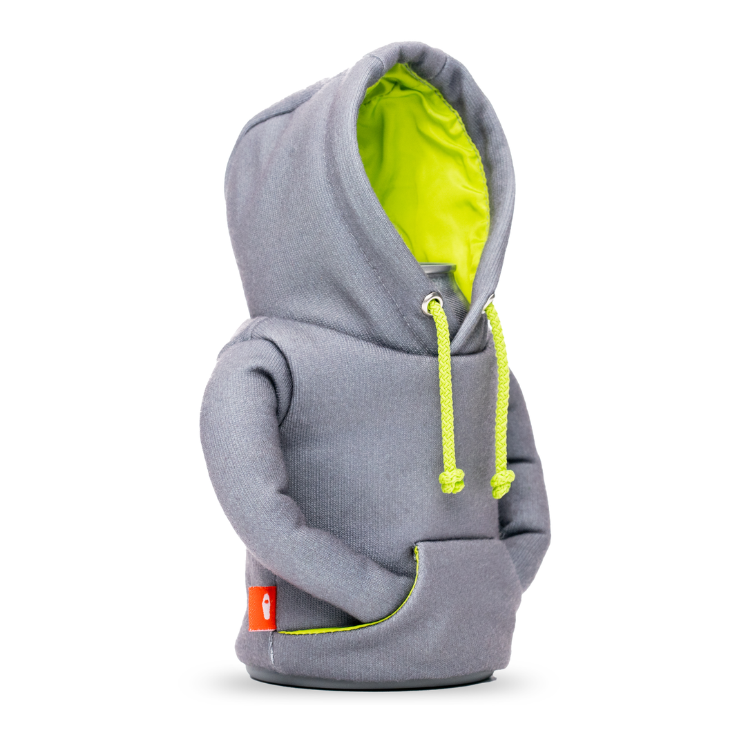 The Hoodie - Puffin Drinkwear drink sleeves #color_pewter-keylime-pie