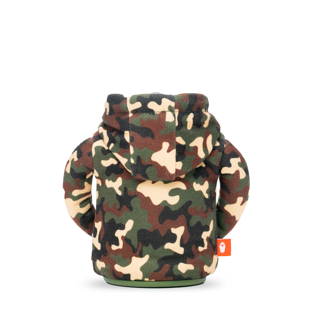 The Hoodie - Puffin Drinkwear drink sleeves #color_woodsy-camo-puffin-red