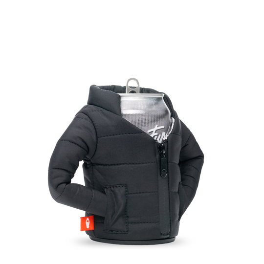 The Puffy - Puffin Drinkwear drink sleeves #color_black