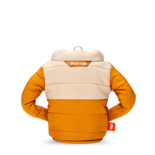 The Puffy - Puffin Drinkwear drink sleeves #color_honey-brown-taco-tan