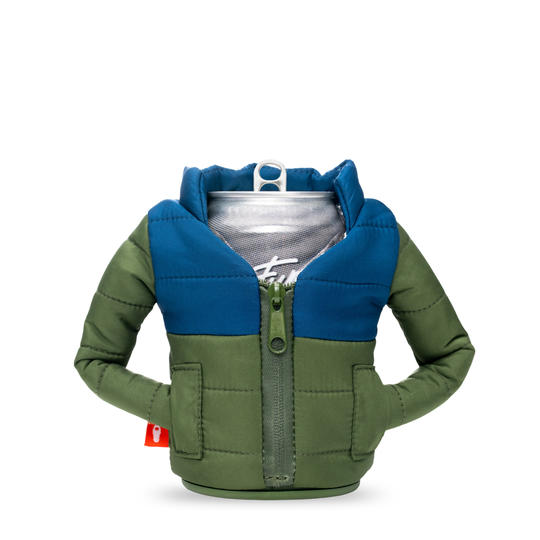  The Puffy by Puffin Drinkwear #color_olive-green-sailor-blue