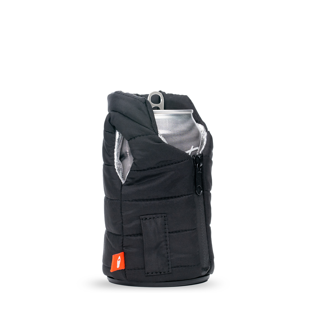 The Puffy Vest - Puffin Drinkwear drink sleeves #color_black