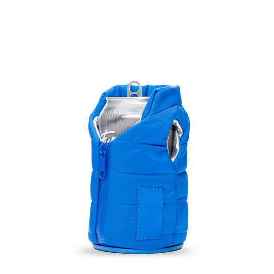 The Puffy Vest - Puffin Drinkwear drink sleeves #color_varsity-blue