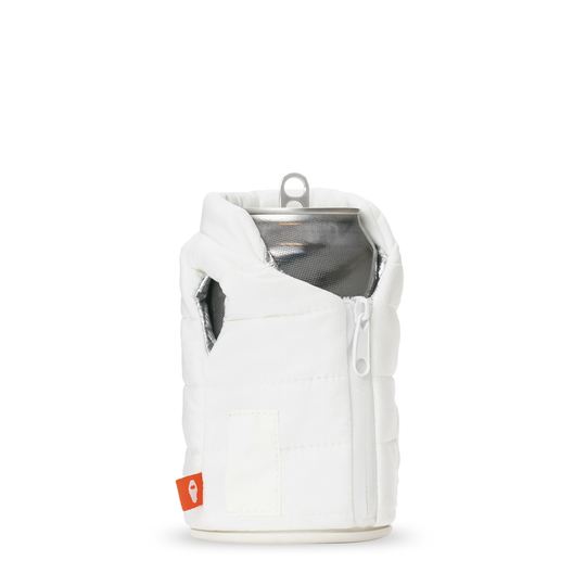 The Puffy Vest - Puffin Drinkwear drink sleeves #color_sandy-white