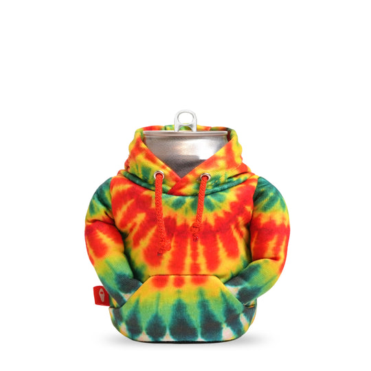 The Hoodie  #color_red-green-tie-dye