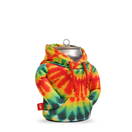 The Hoodie  #color_red-green-tie-dye