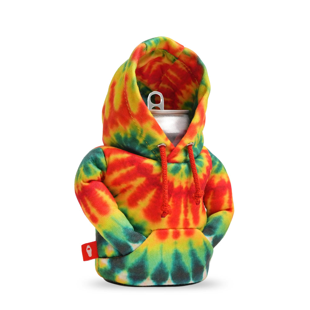 The Hoodie  #color_red-green-tie-dye