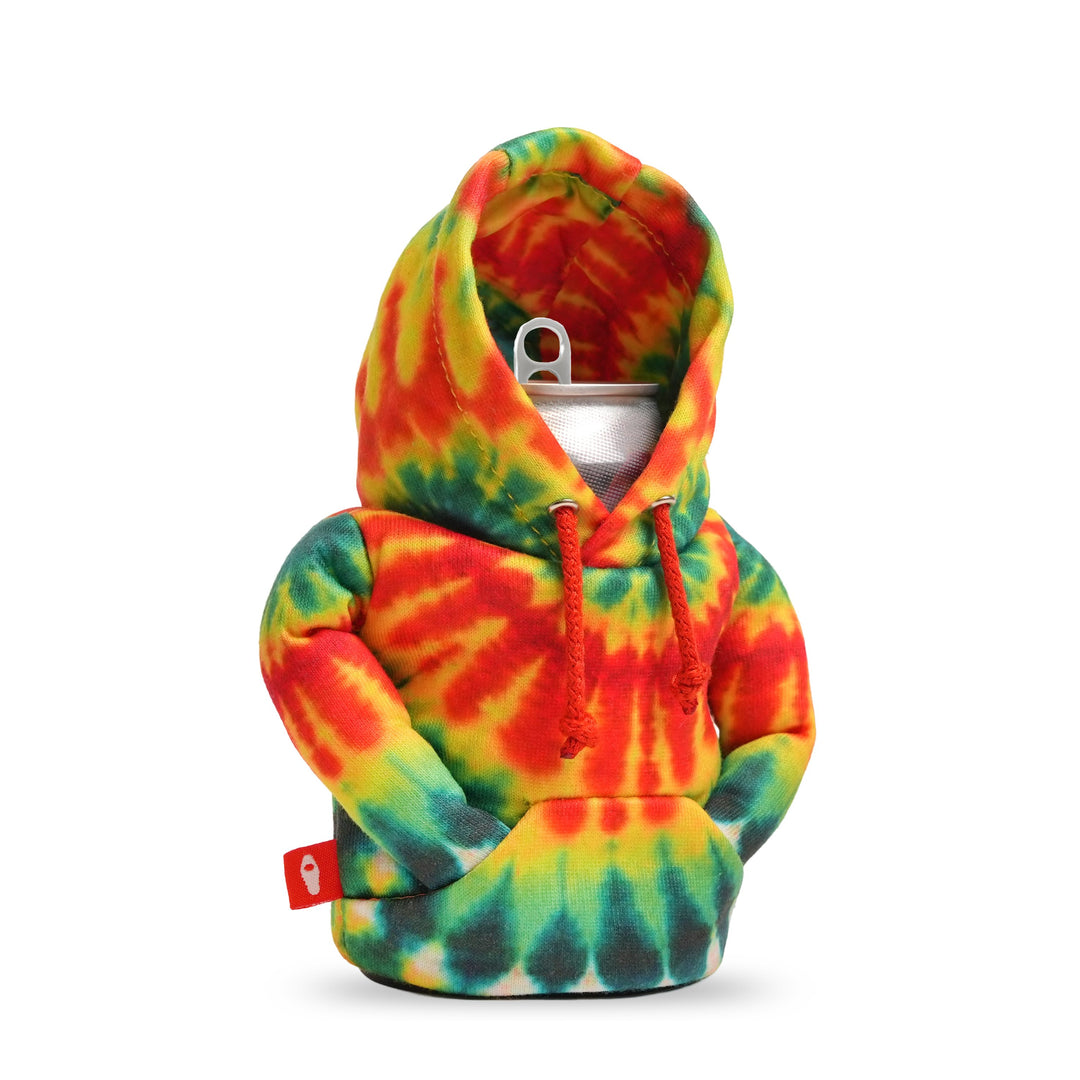 The Hoodie  #color_red-green-tie-dye