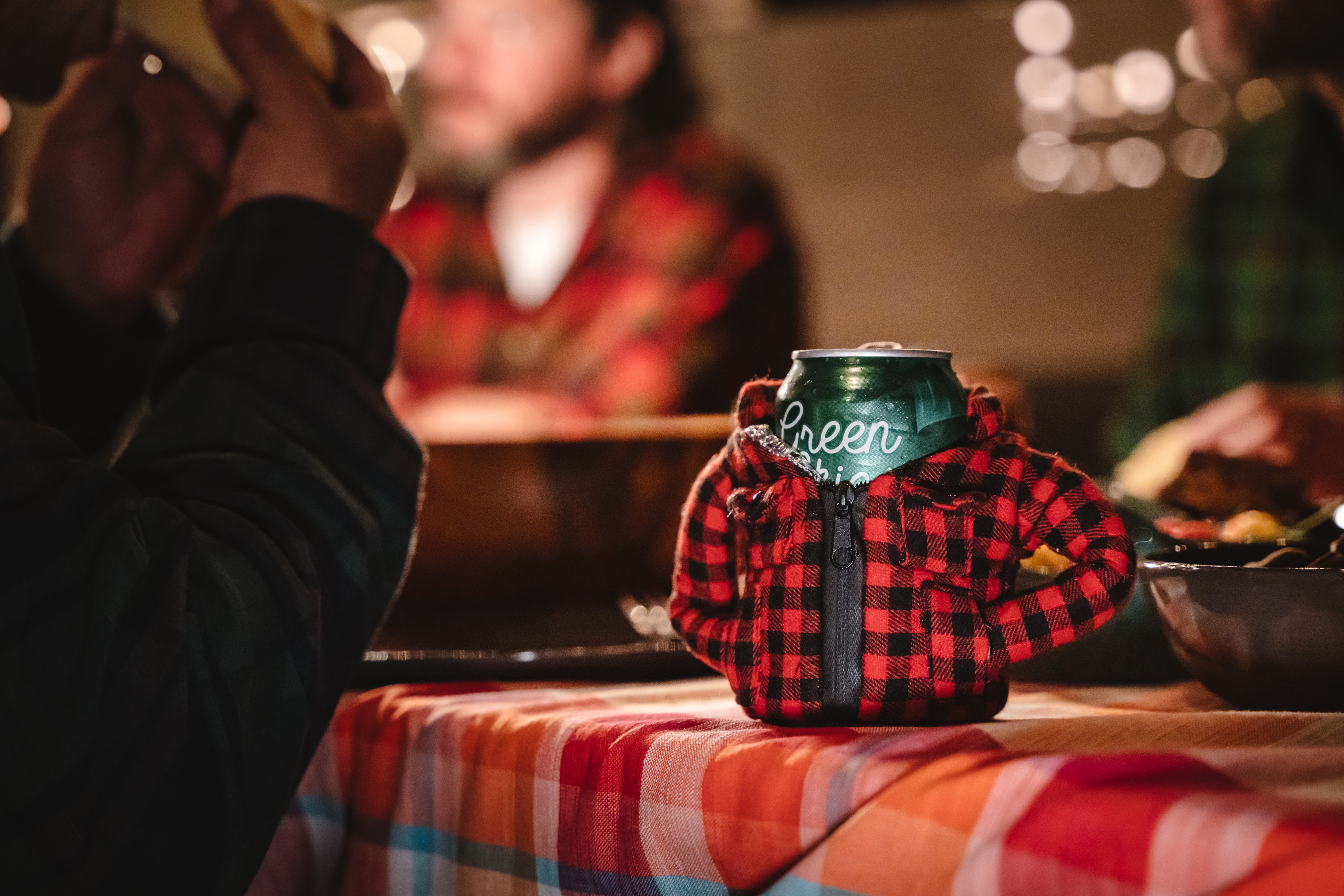 The Lumberjack Can Cooler Holder | Puffin Drinkwear