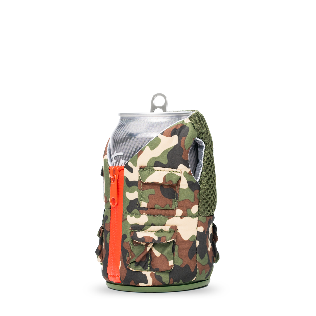 The Adventurer - Puffin Drinkwear drink sleeves #color_woodsy-camo
