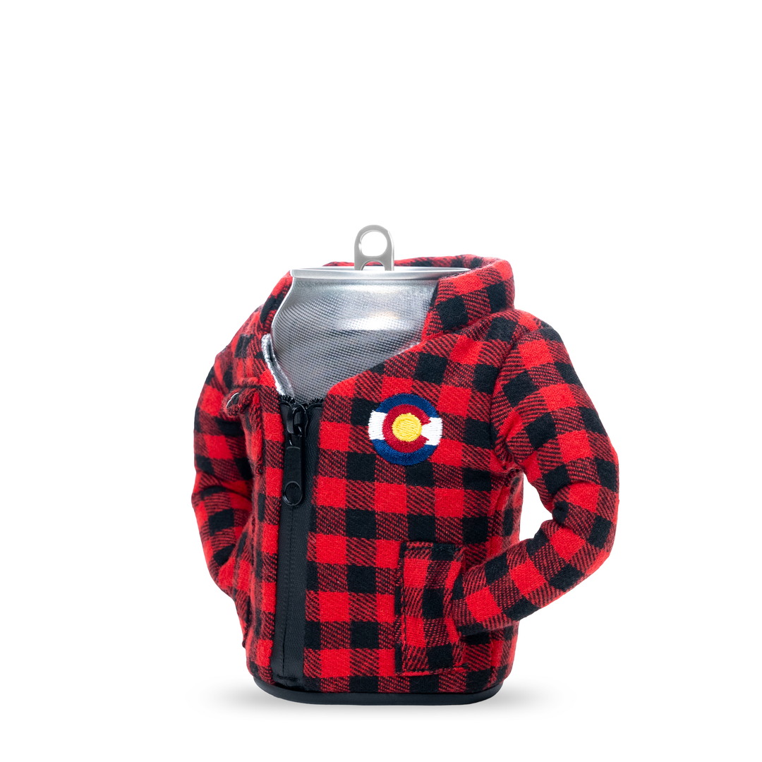 The Lumberjack - Puffin Drinkwear drink sleeves  #color_puffin-red-colorado