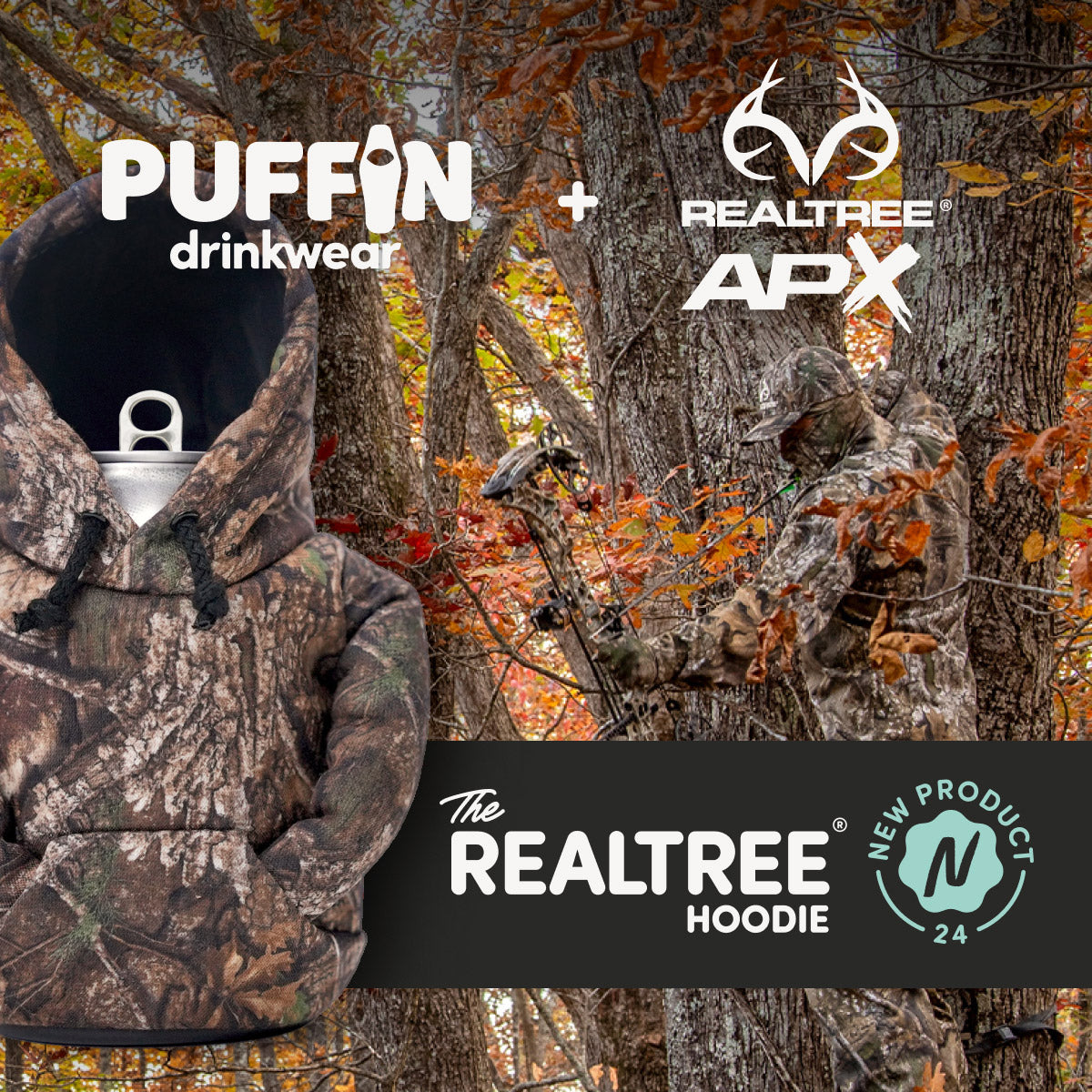 Puffin x Realtree Camo Hoodie #color_camouflage