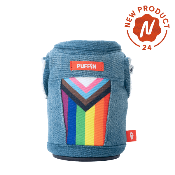The Pride Vest - Puffin Drinkwear drink sleeves #color_pride