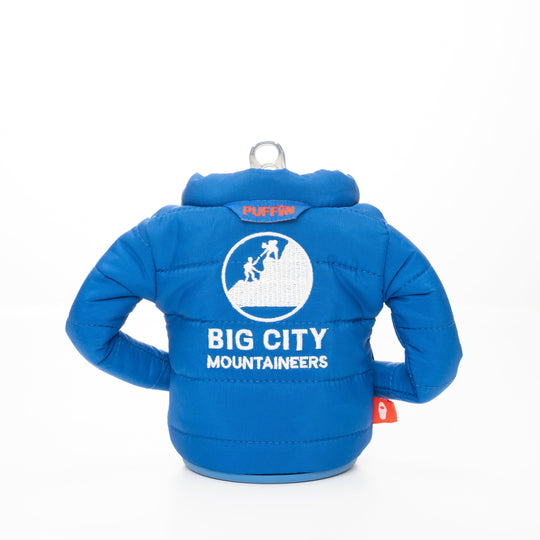 #color_varsity-blue Big City Mountaineer Puffy - Puffin Drinkwear drink sleeves #color_varsity-blue