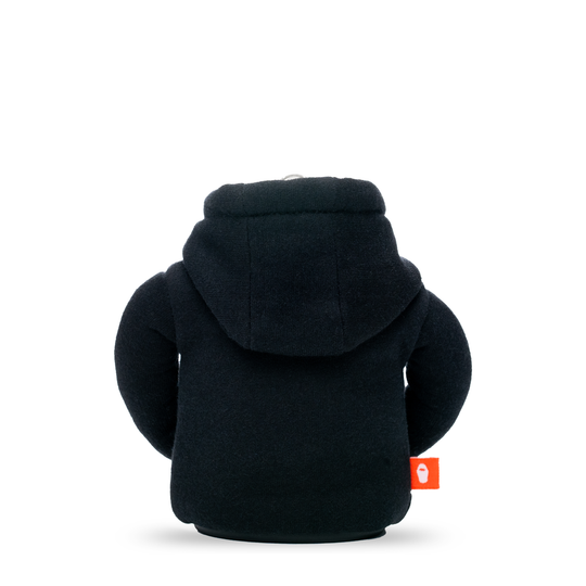 The Hoodie - Puffin Drinkwear drink sleeves #color_black-pewter