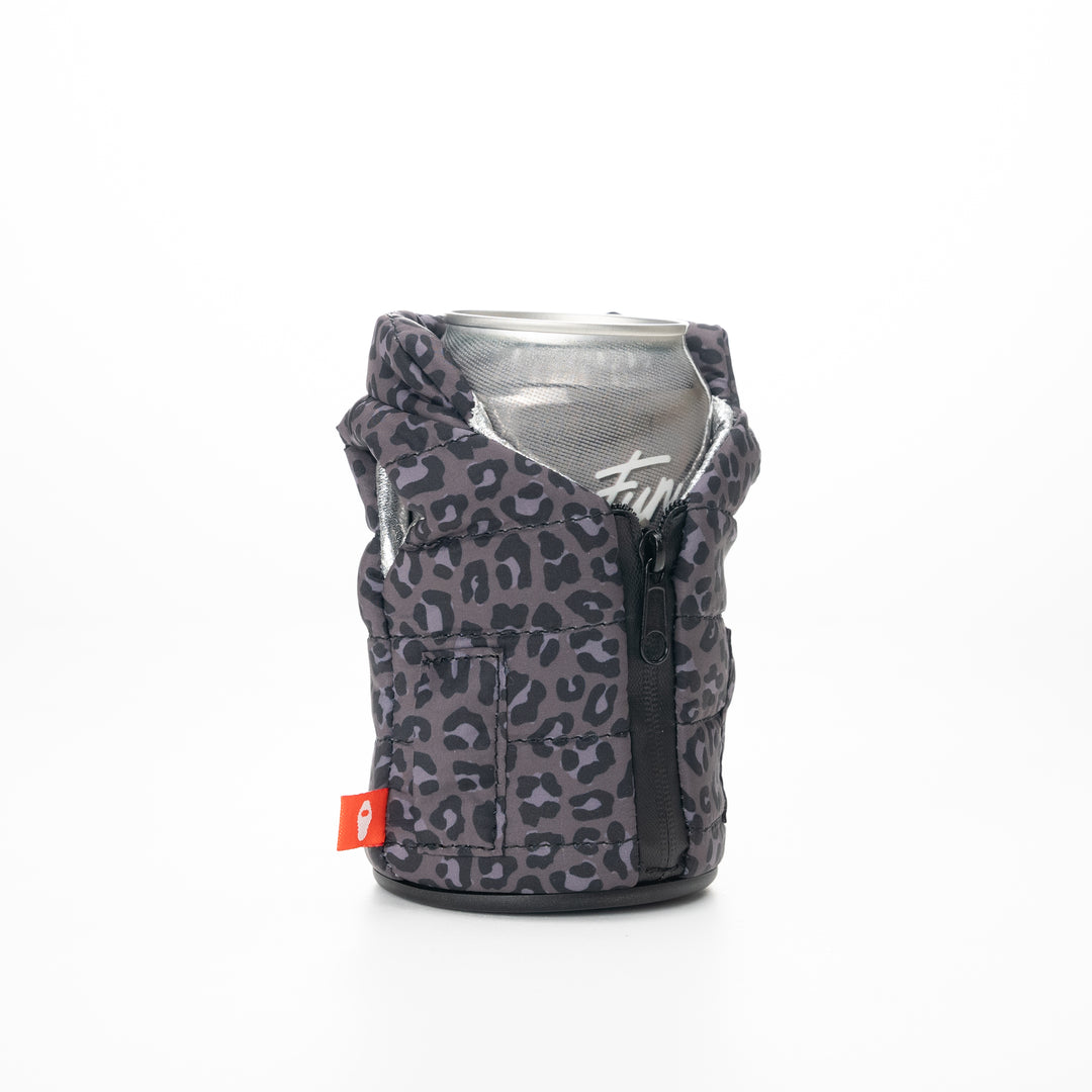 FBA- The Puffy Vest - Black Leopard #color_black-leopard