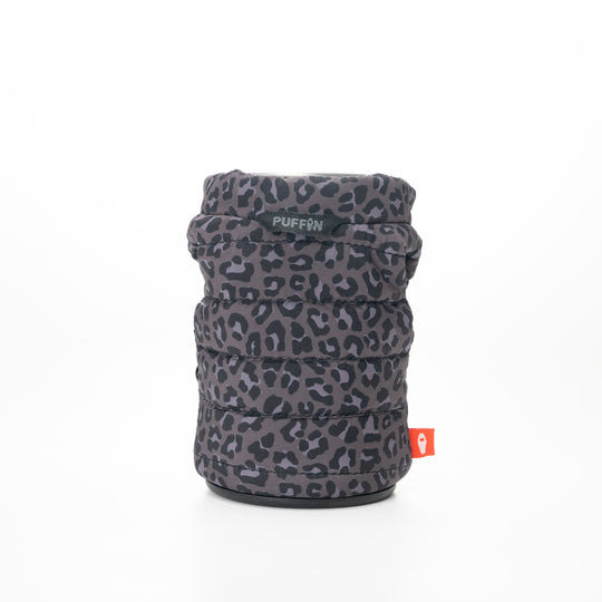 FBA- The Puffy Vest - Black Leopard #color_black-leopard