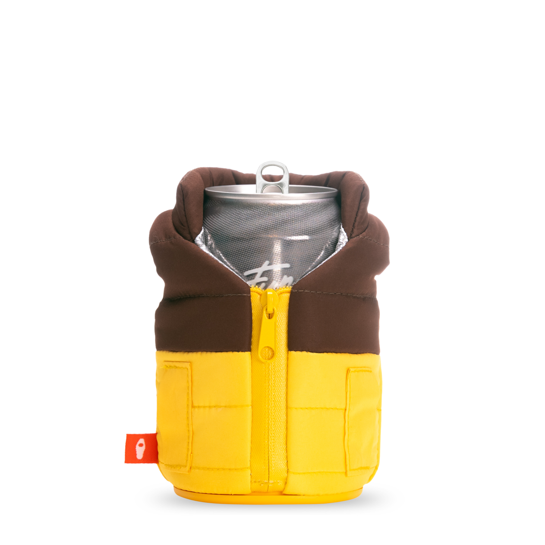 The Puffy Vest - Puffin Drinkwear drink sleeves #color_creamsicle-chocolate