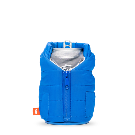 The Puffy Vest - Puffin Drinkwear drink sleeves #color_varsity-blue
