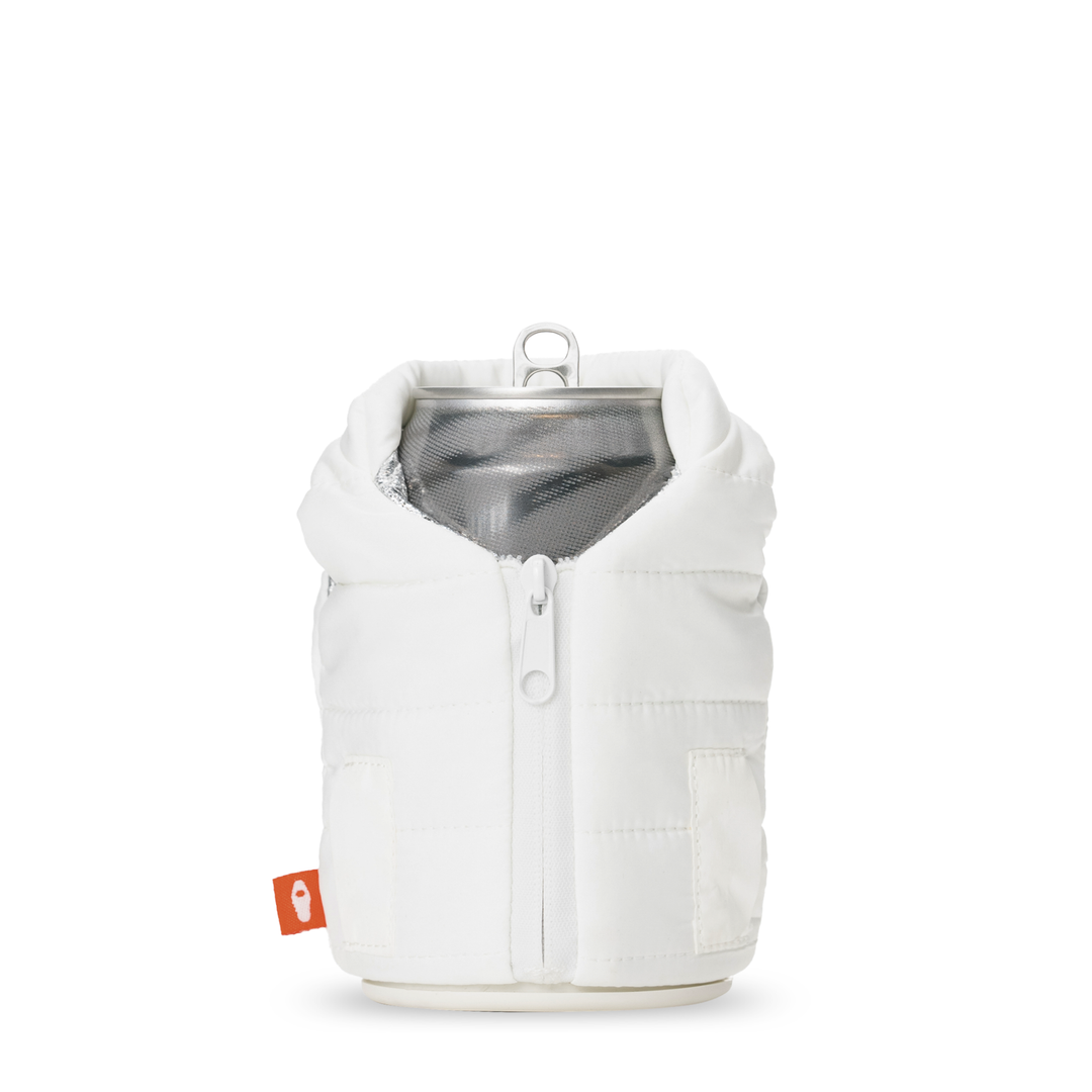 The Puffy Vest - Puffin Drinkwear drink sleeves #color_sandy-white